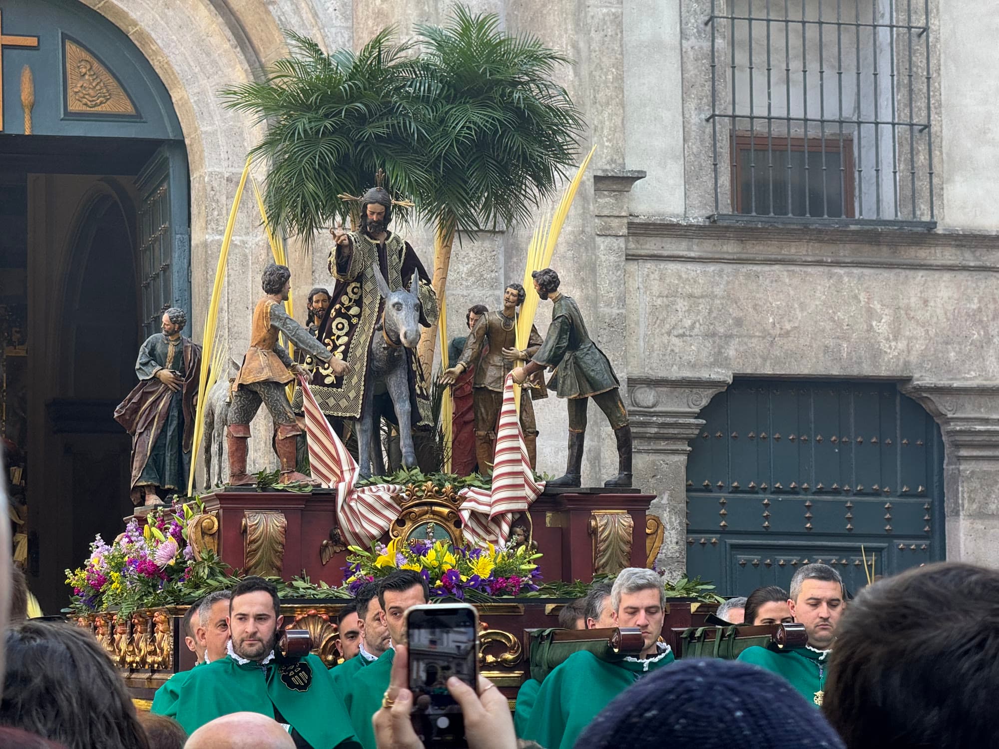 Paso de la Entrada Triunfal de Jesús en Jerusalén, la Borriquilla